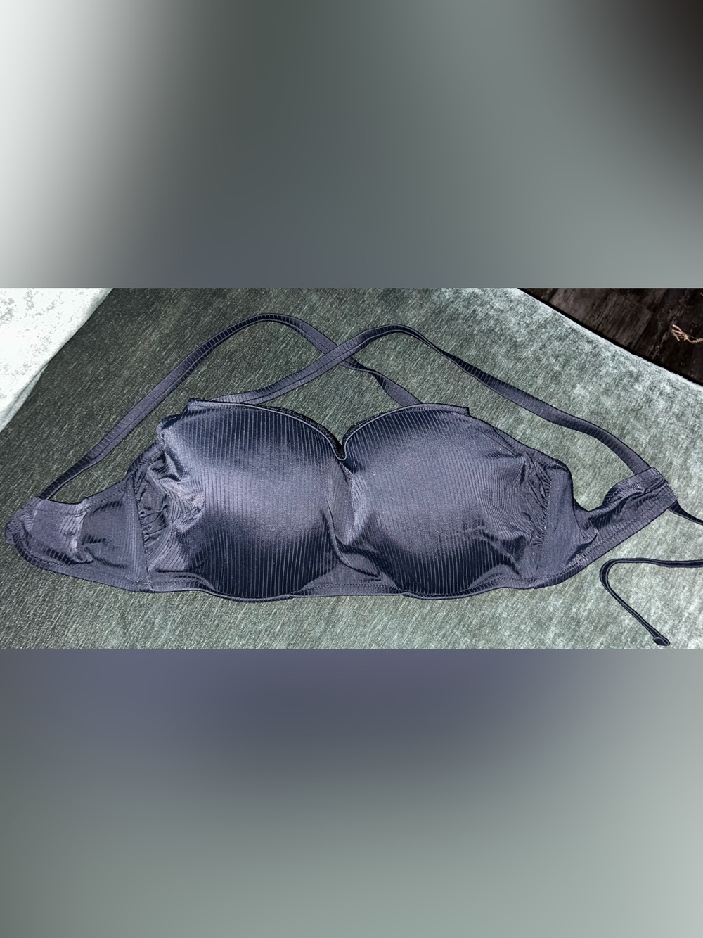 Shade & Shore Bikini Top With Molded Cup